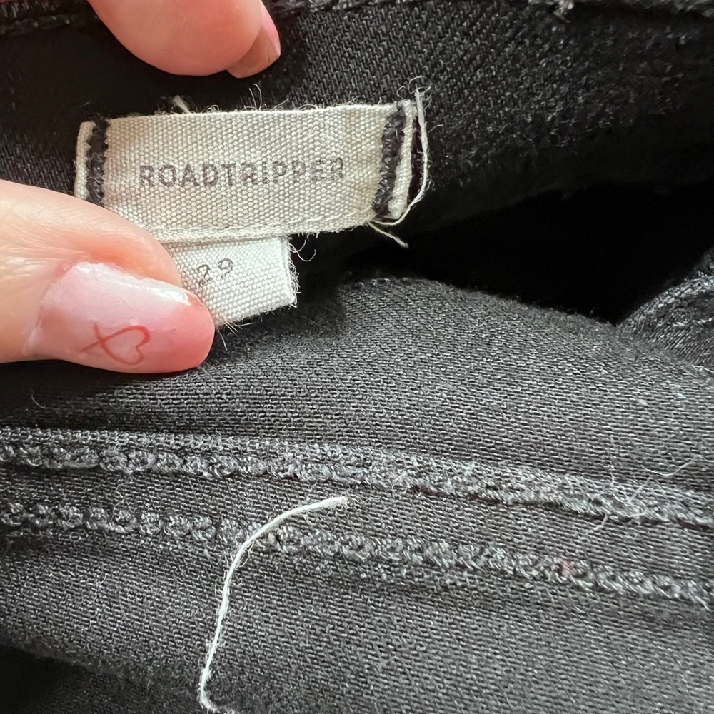 Madewell Women's Black Roadtripper Jeans - Picture 2 of 4